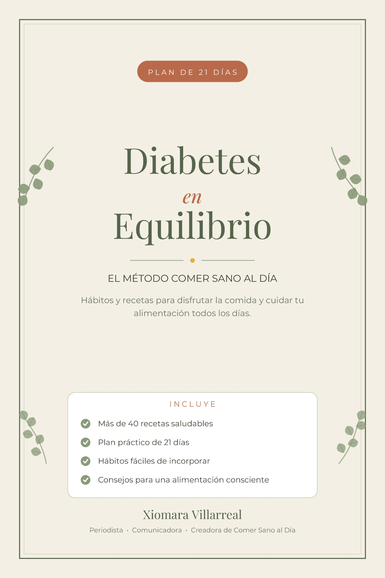 Portada del ebook Diabetes en Equilibrio